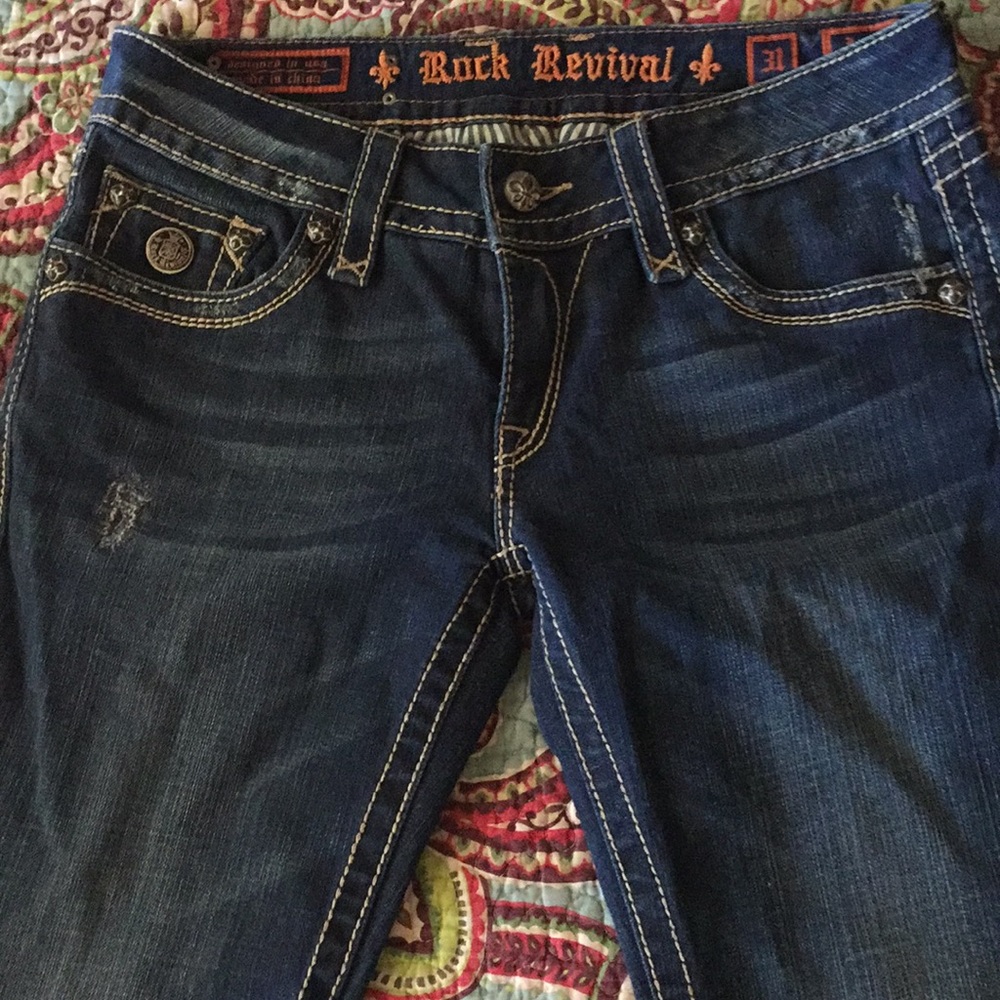 Rock revival jeans
